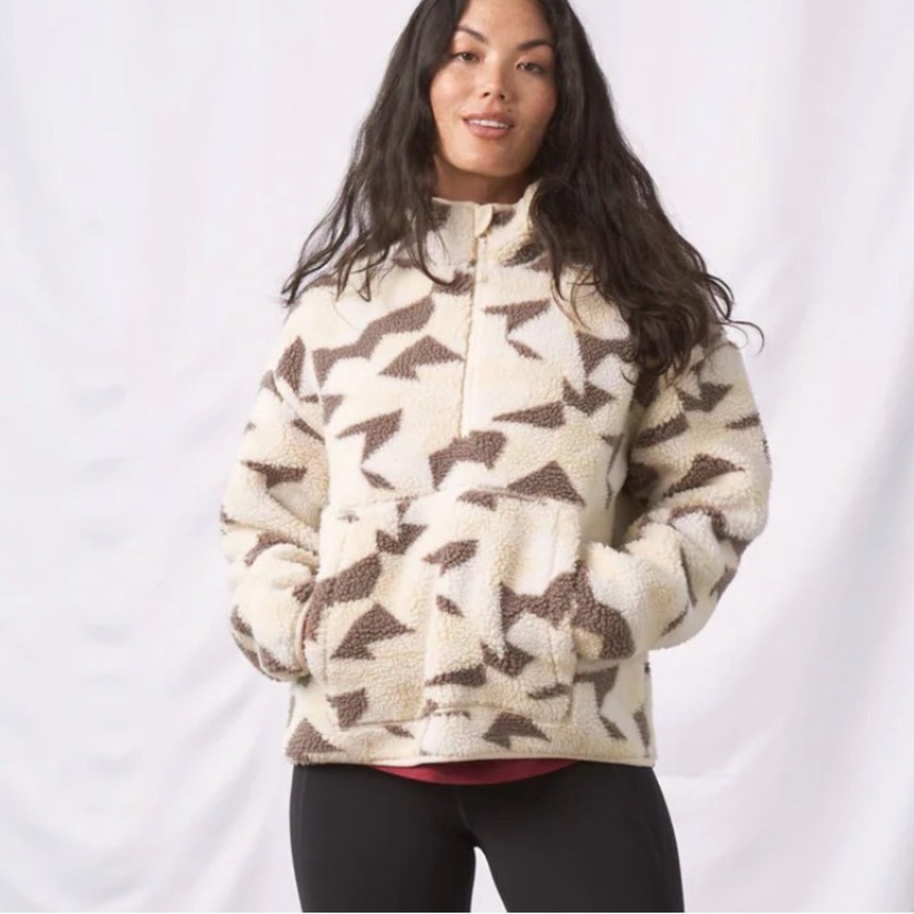 United By Blue Sherpa Fleece Pullover
